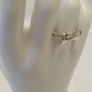 Kate spade Silver Bow Ring